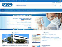 Tablet Screenshot of cralplast.com.br